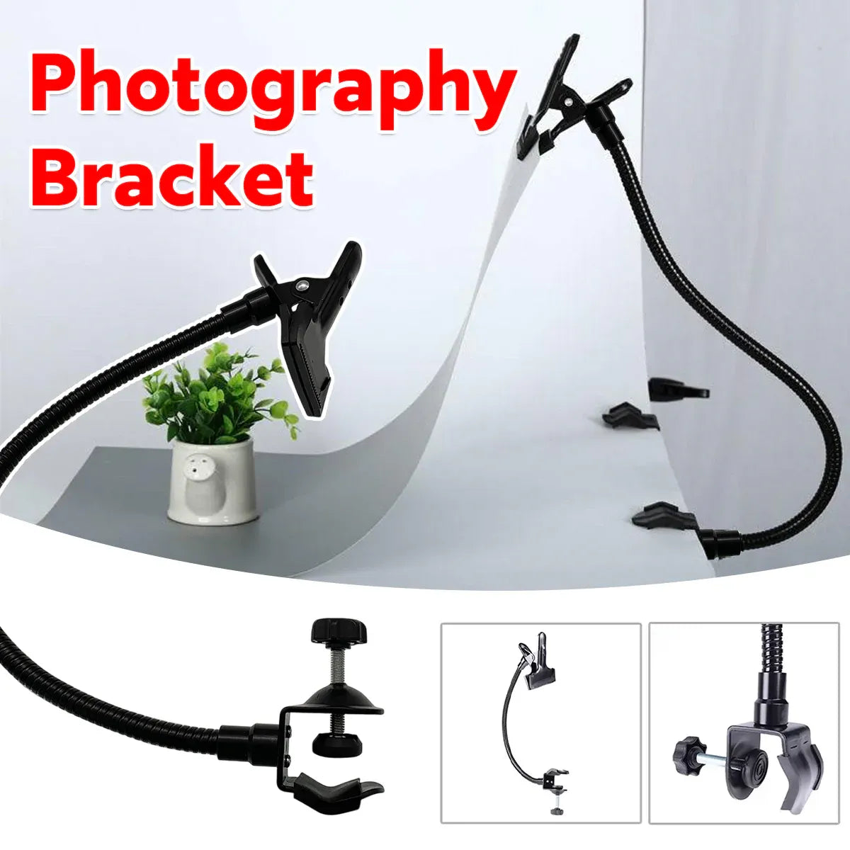 Photography Bracket Non Slip Portable Durable Lightweight for Photography Use